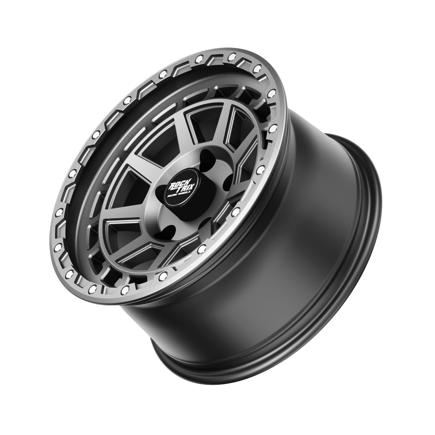 Amazon.com: RockTrix RT114 17 inch Wheel Compatible with Jeep